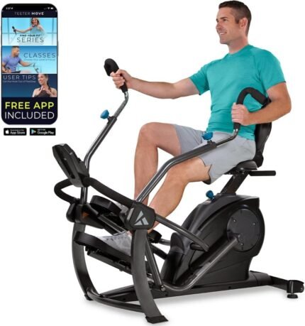 recumbent cross trainer used