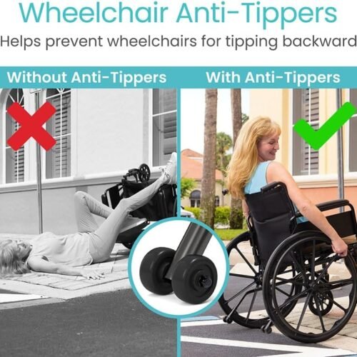 wheelchair anti tippers