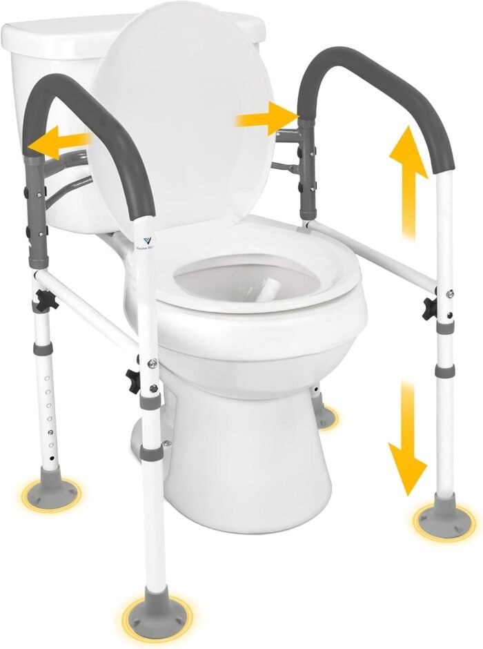 toilet safety rail