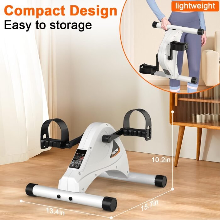 motorized pedal exerciser for elderly