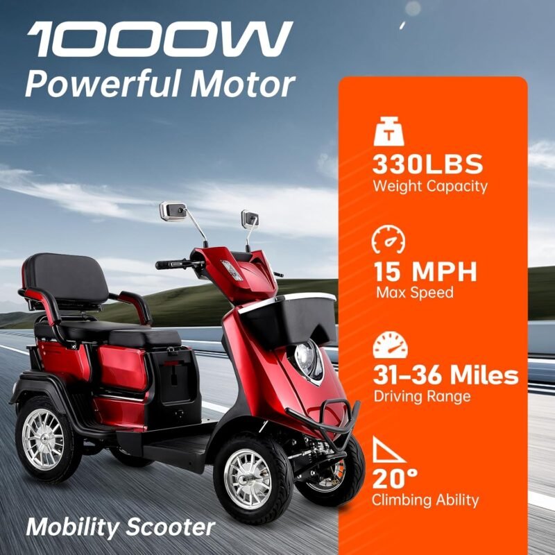 All-Terrain Electric Mobility Scooter