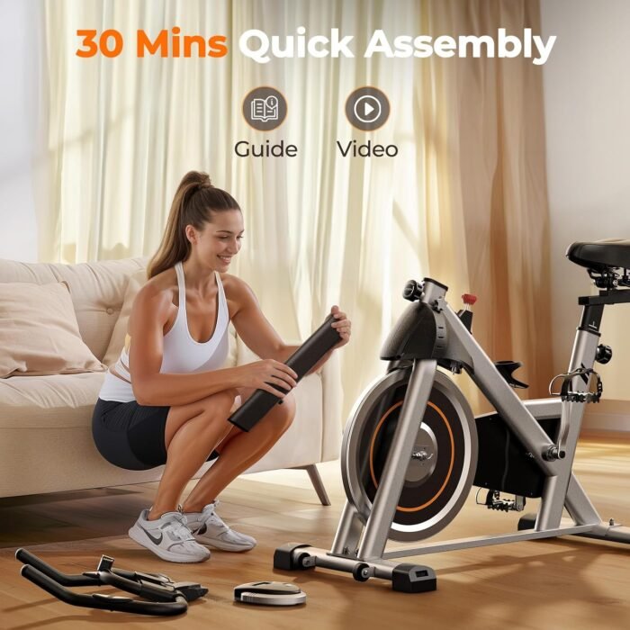 yosuda indoor cycling bike under desk bike