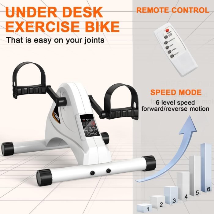 motorized pedal exerciser for elderly