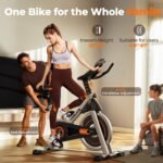 yosuda indoor cycling bike under desk bike
