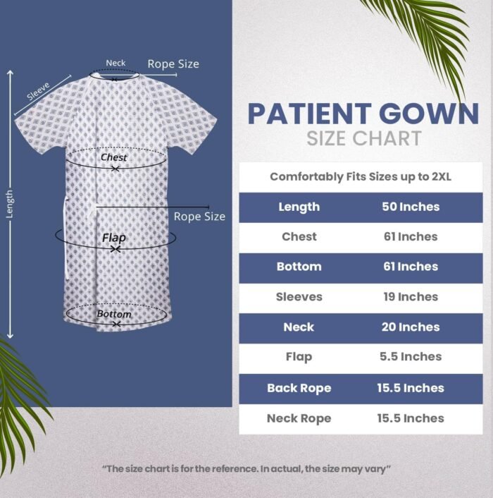 medical patient gown