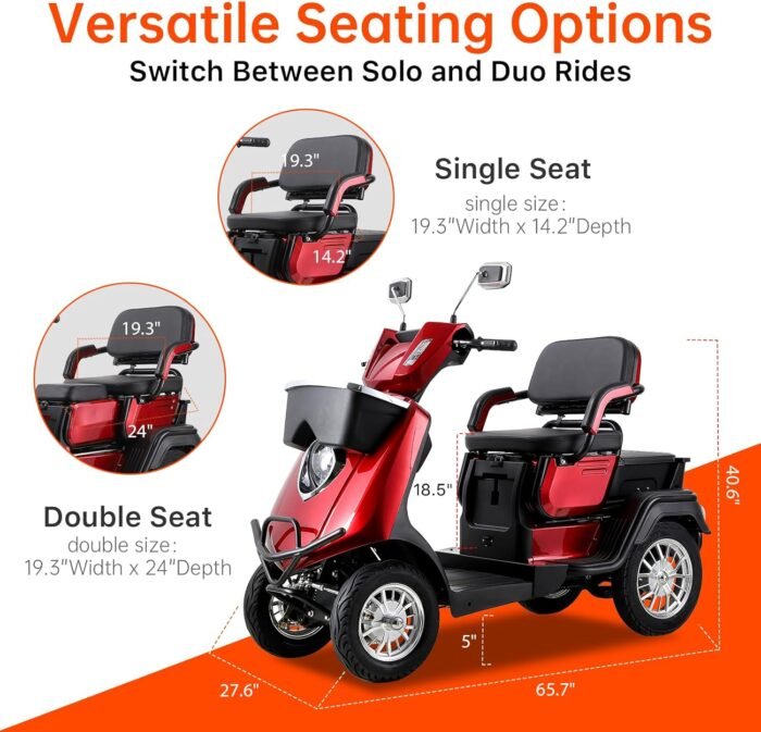 All-Terrain Electric Mobility Scooter