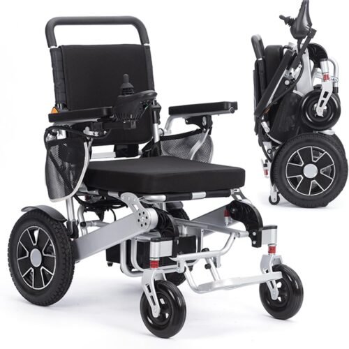 lightweight foldable electric wheelchair