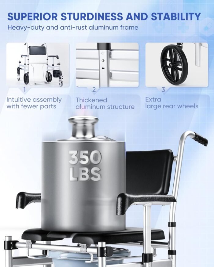 shower chair with wheels