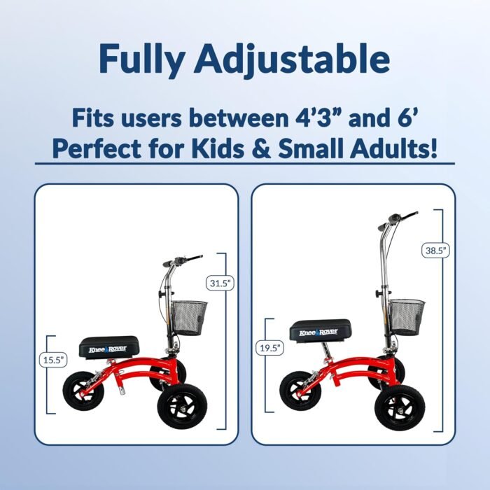 seated knee scooter