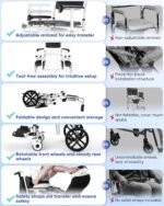 shower chair with wheels