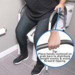 toilet safety rail