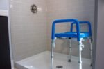 raised toilet seat with handles