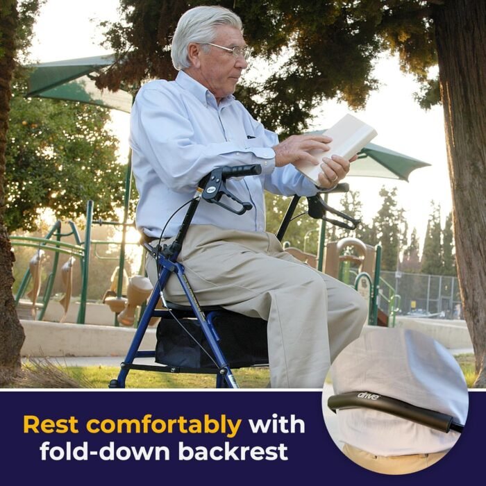 4 wheel rollator walker