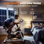 yosuda indoor cycling bike under desk bike