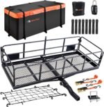 Folding Hitch Mount Cargo Carrier