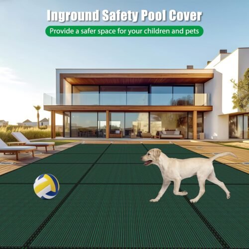 mesh safety cover for above ground pool