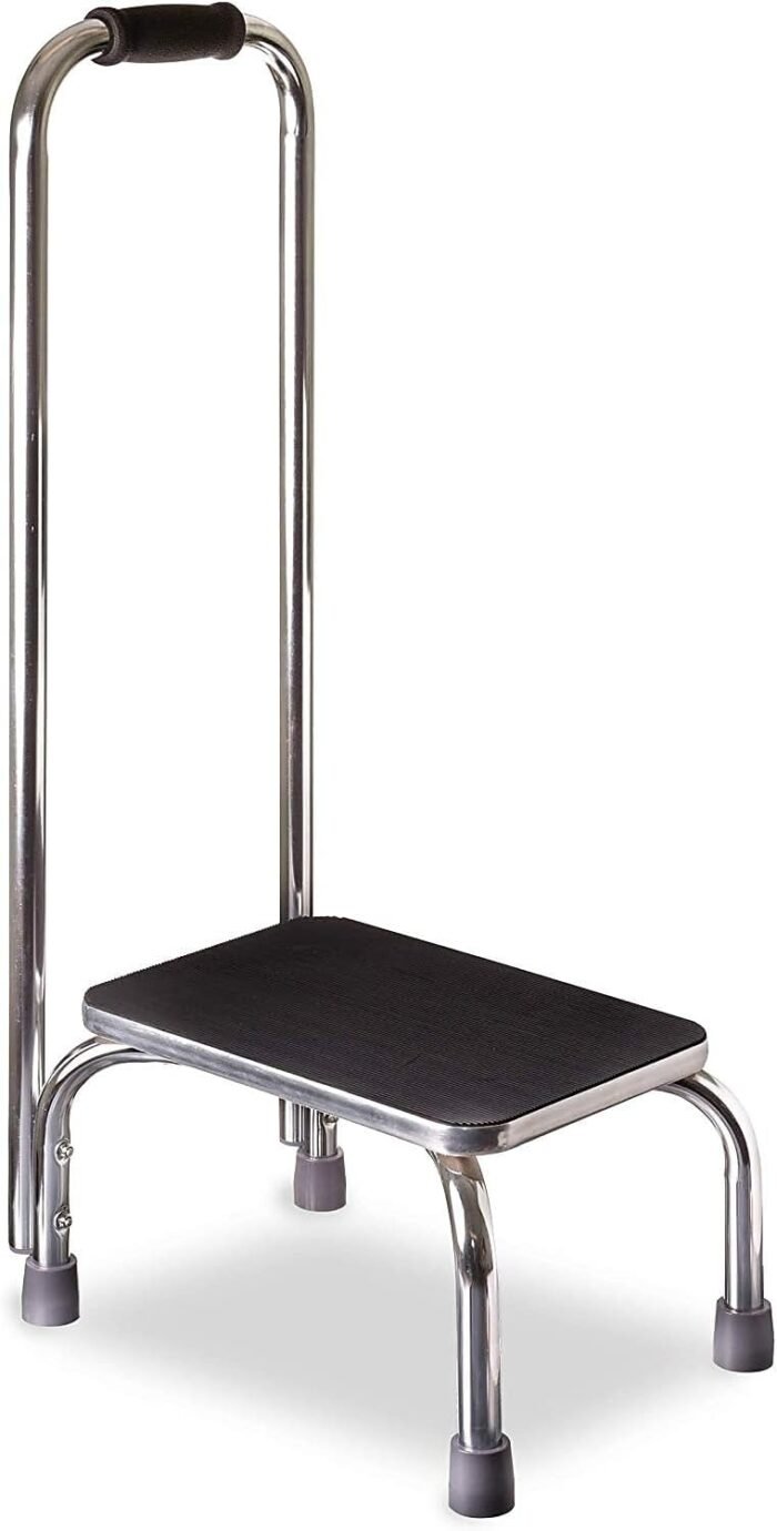 medical step stool with handle