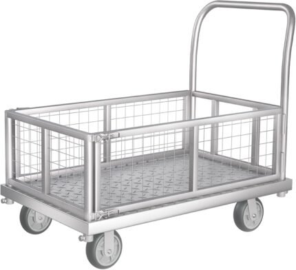 platform truck cart with cage