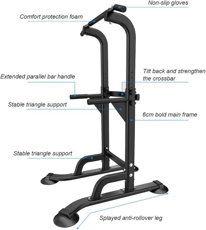 dip bar pull up station