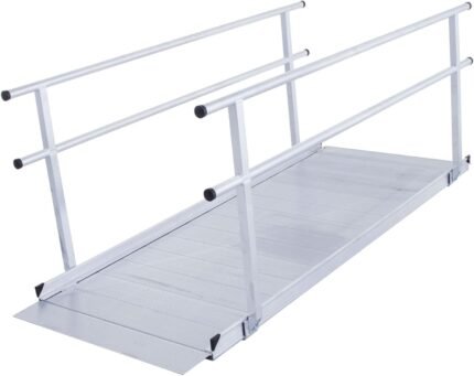 portable wheelchair ramps with handrails