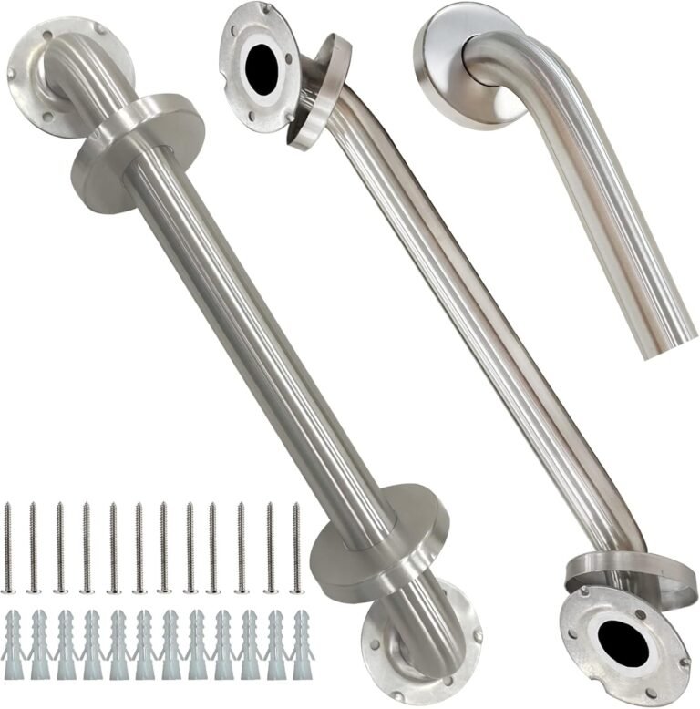 stainless steel shower grab bars