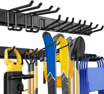 garden tool rack wall mount