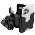 walker holder for wheelchair