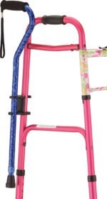 cane holder for walker