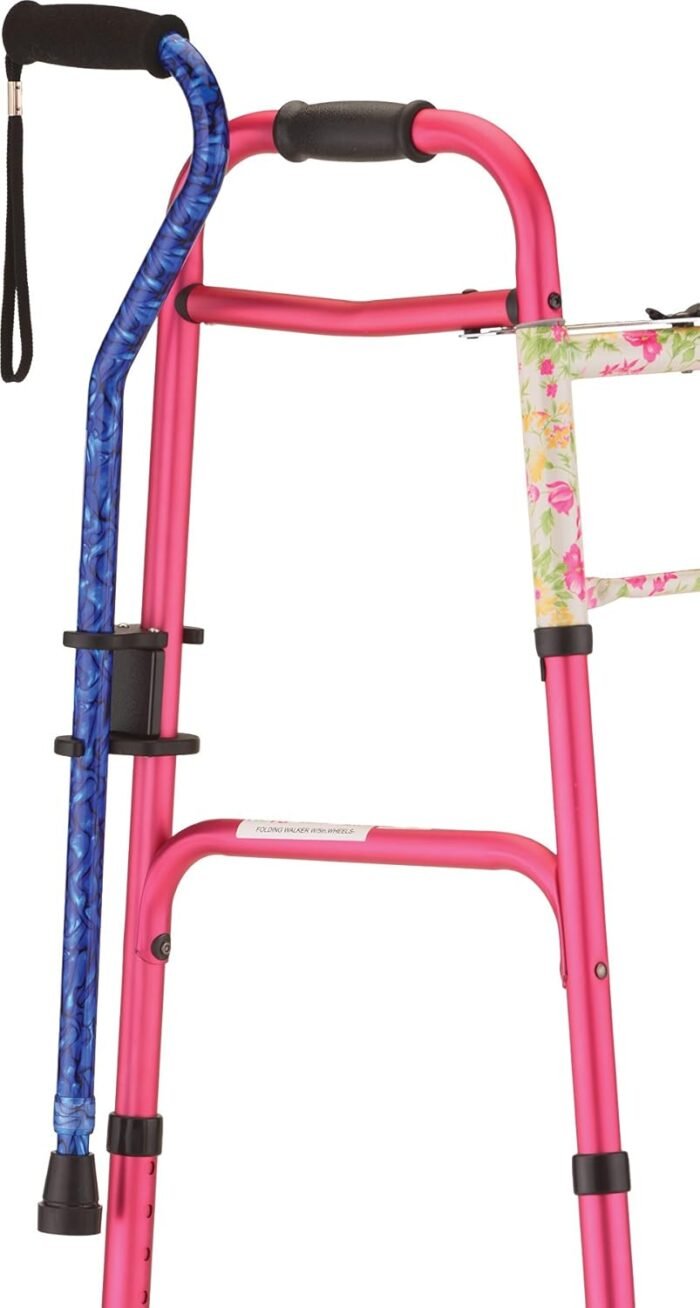 cane holder for walker
