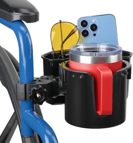 cup holder for power wheelchair