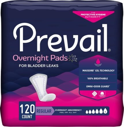 prevail bladder control pads