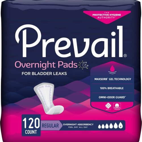 prevail bladder control pads