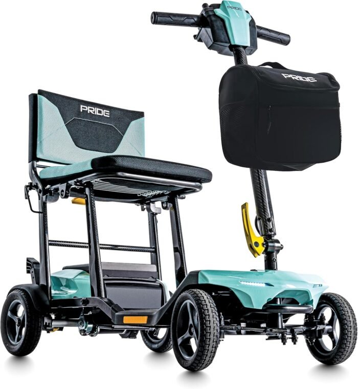 pride folding mobility scooter